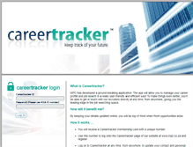 Tablet Screenshot of careertracker.co.za